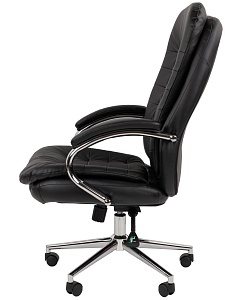 Офисное кресло CHAIRMAN 795 ЭКО, экокожа, черный